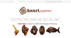 Desktop Screenshot of kauricreations.com